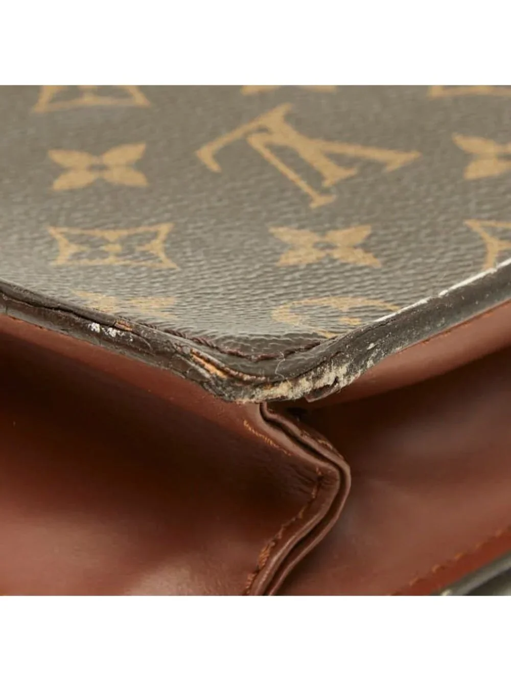 Louis Vuitton Monogram Porte Documents Bandouliere Business Shoulder Bag 2-Way